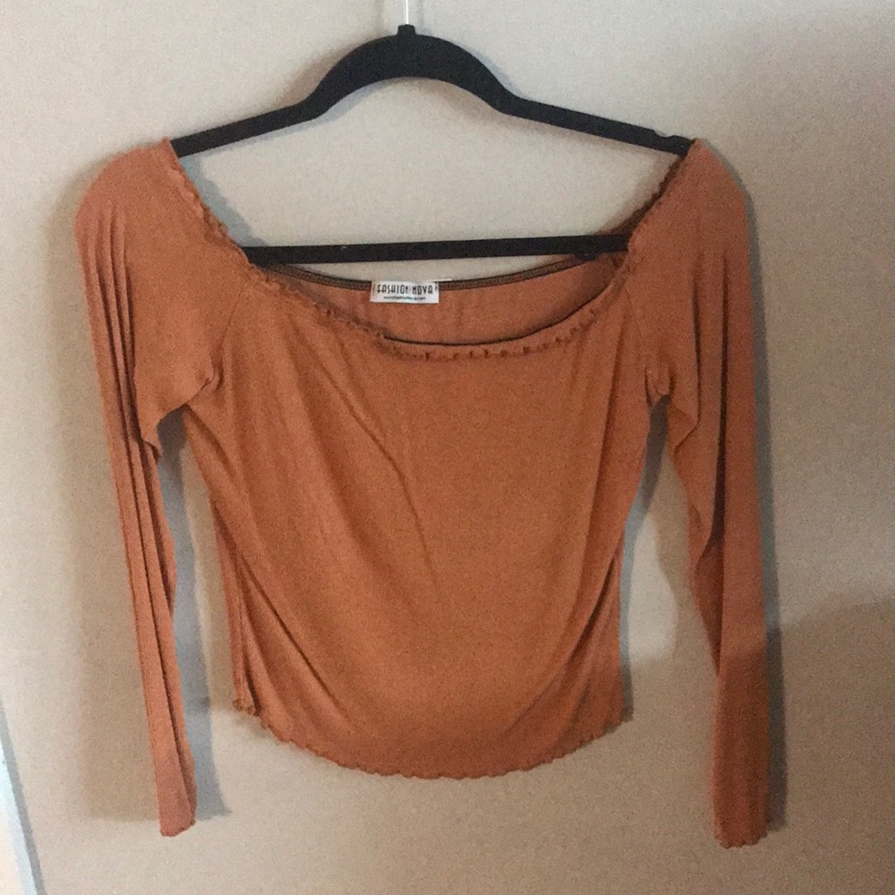Burnt Orange long sleeve